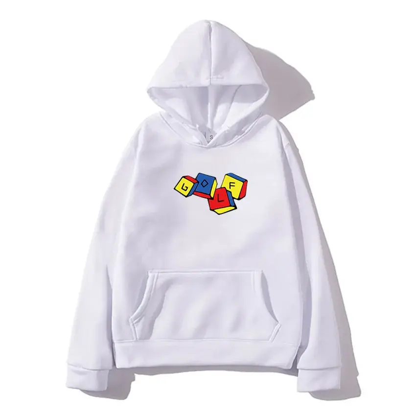 Red Hoodie with "GOLF" Print for Men - Image 17
