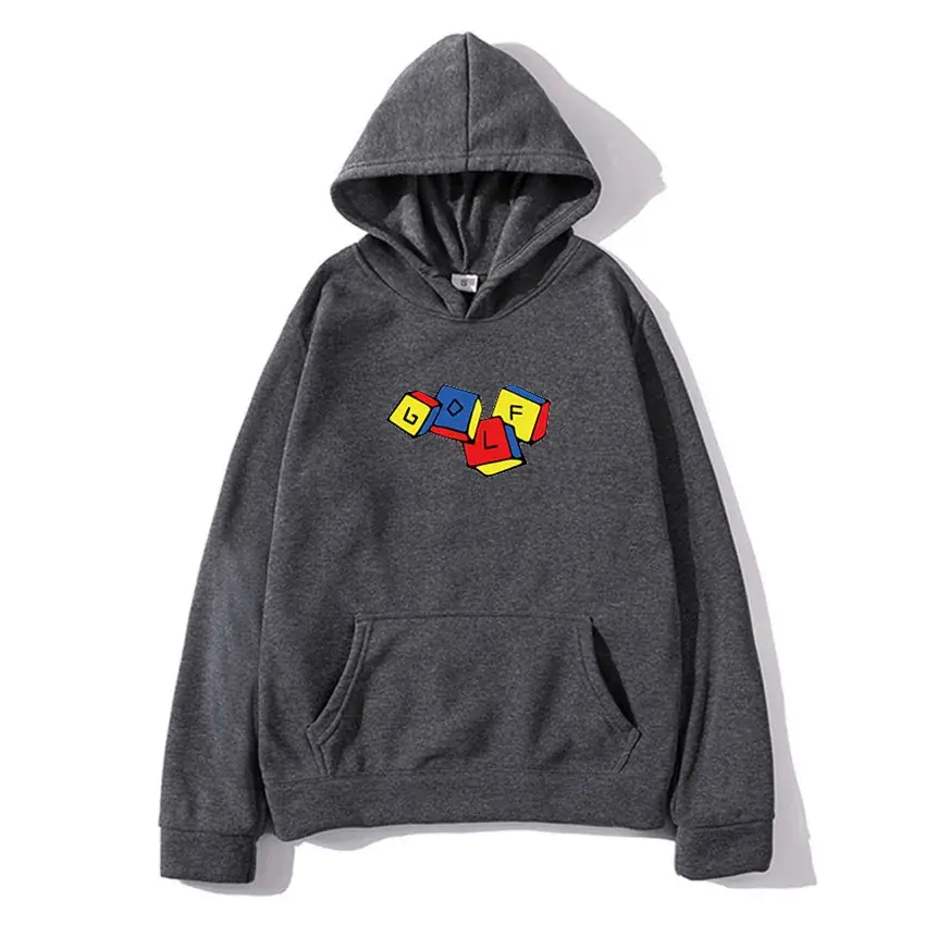 Red Hoodie with "GOLF" Print for Men - Image 10