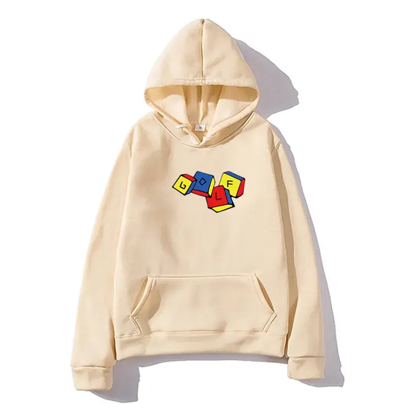 Red Hoodie with "GOLF" Print for Men - Image 2