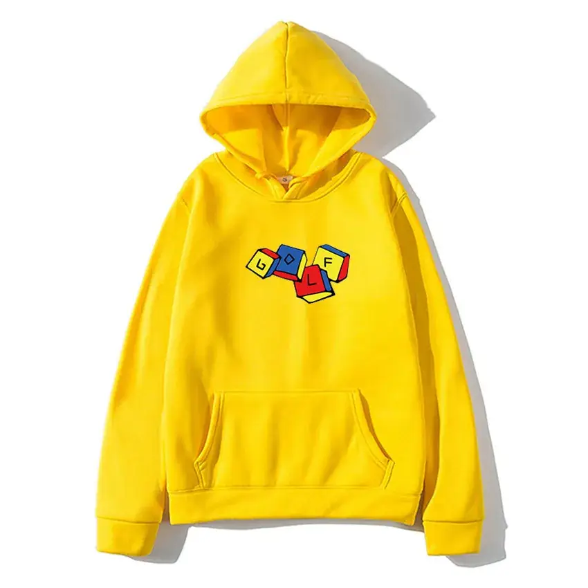 Red Hoodie with "GOLF" Print for Men - Image 3