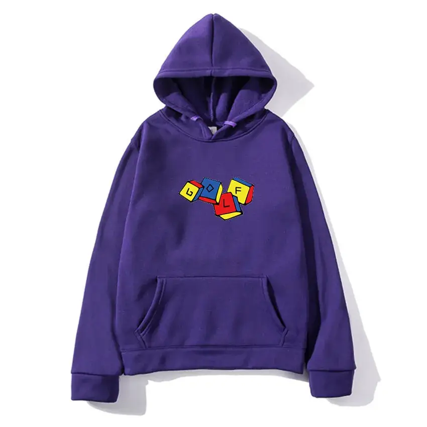 Red Hoodie with "GOLF" Print for Men - Image 5