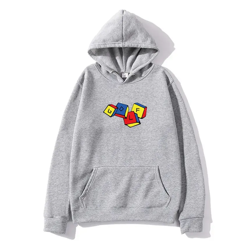 Red Hoodie with "GOLF" Print for Men - Image 6
