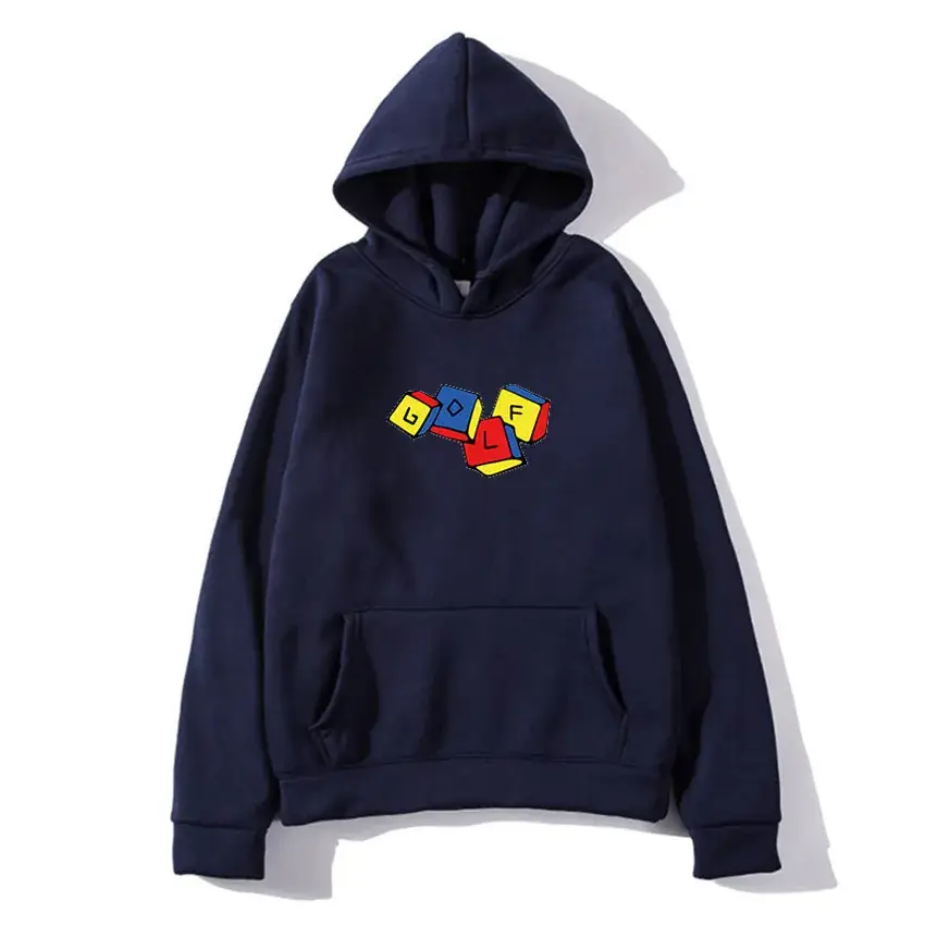 Red Hoodie with "GOLF" Print for Men - Image 9