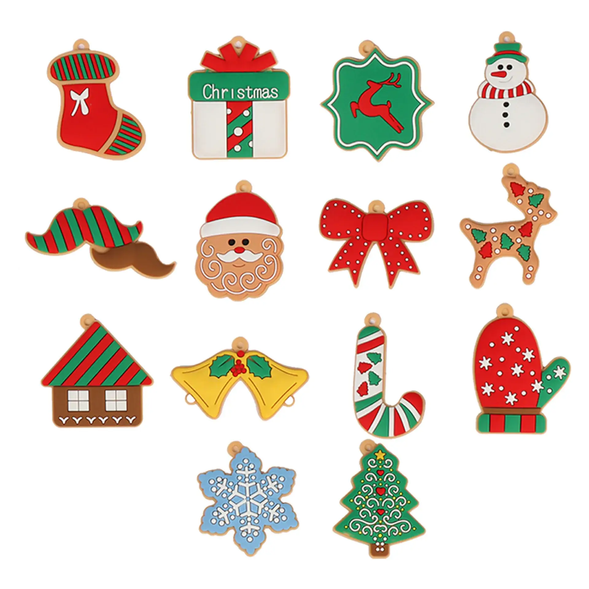 Gingerbread Man Christmas Tree Pendant 12cm High - Image 10