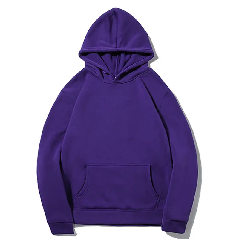 Men Fleece Lined Hoodie Sweatpants Maroon 220g — feature 12