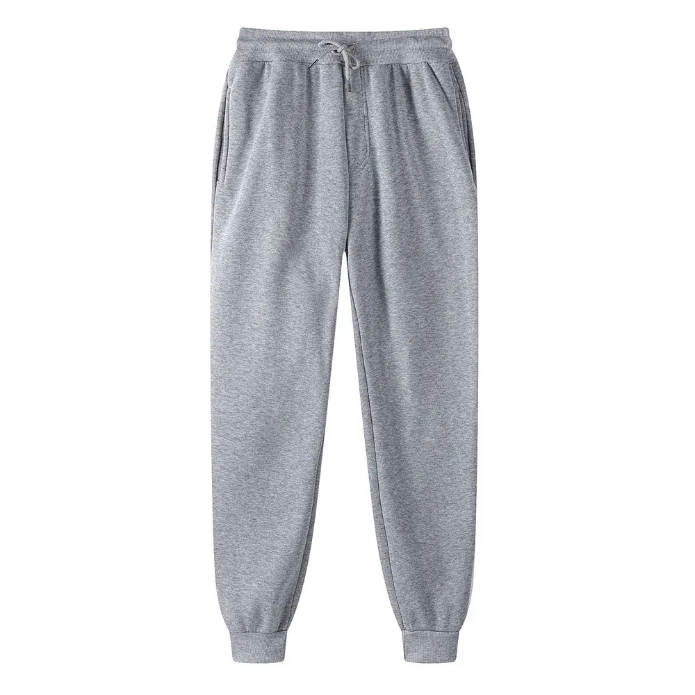Men Fleece Lined Hoodie Sweatpants Maroon 220g - Image 28