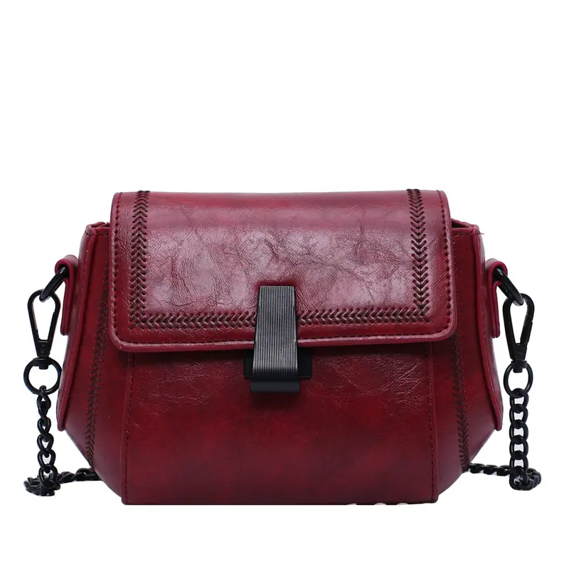 Korean Style Chain Bag Women Shoulder Crossbody Black 2020 - Image 2