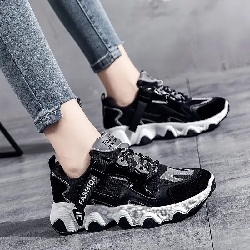 Women's White Casual Sneakers Spring Autumn 2025 - Image 6