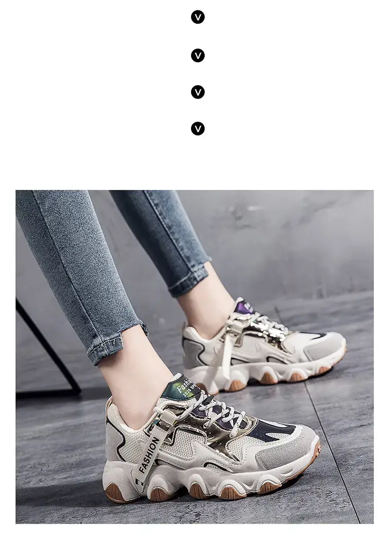 Women's White Casual Sneakers Spring Autumn 2025 — feature 12