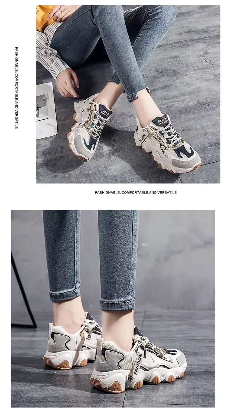 Women's White Casual Sneakers Spring Autumn 2025 — feature 13