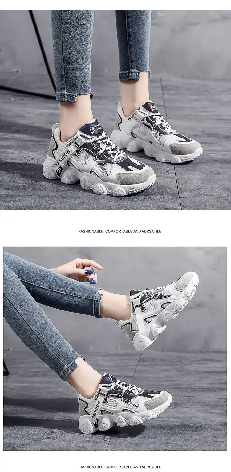 Women's White Casual Sneakers Spring Autumn 2025 — feature 14