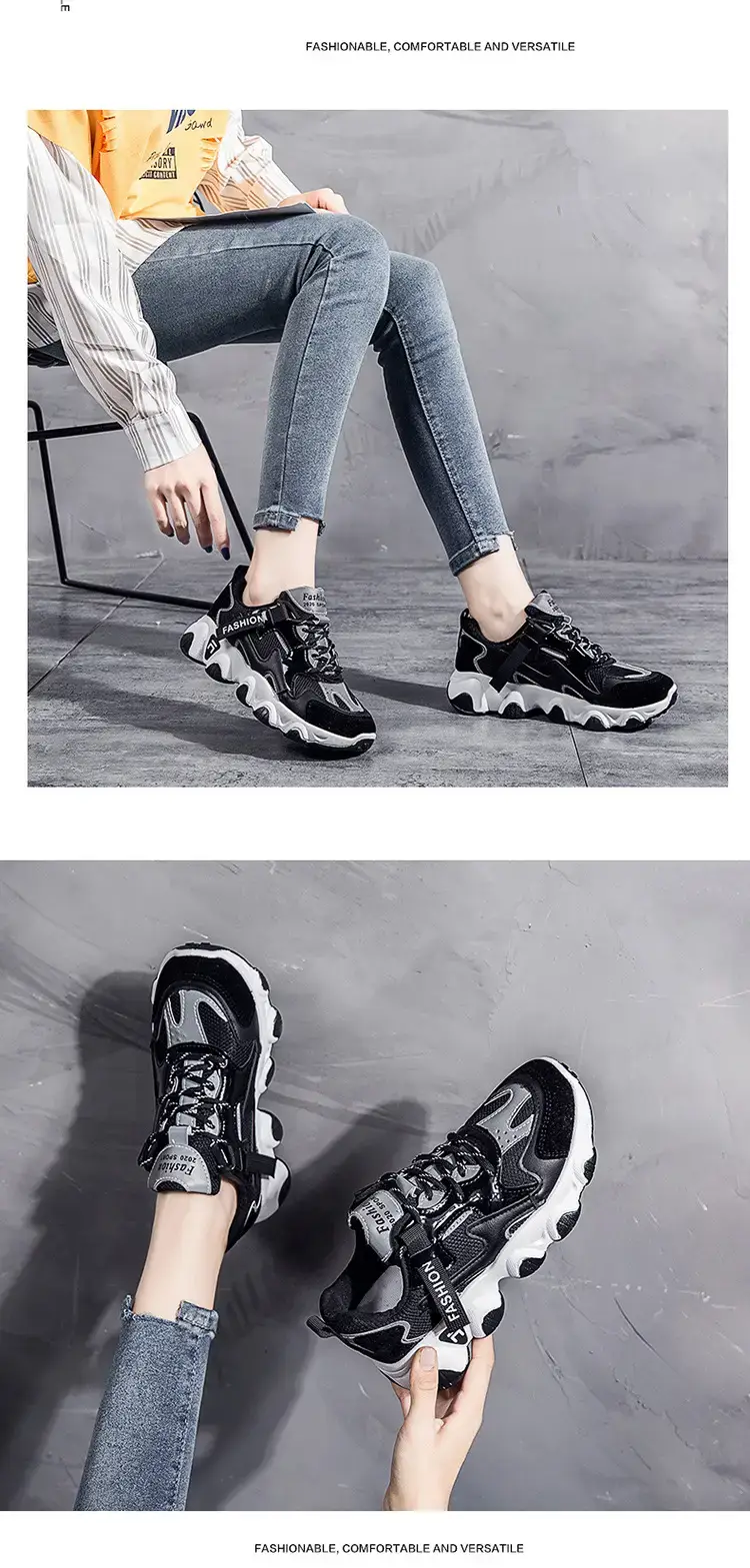 Women's White Casual Sneakers Spring Autumn 2025 — feature 16