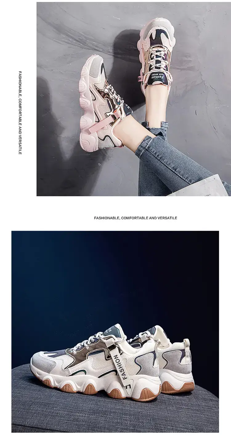 Women's White Casual Sneakers Spring Autumn 2025 — feature 18