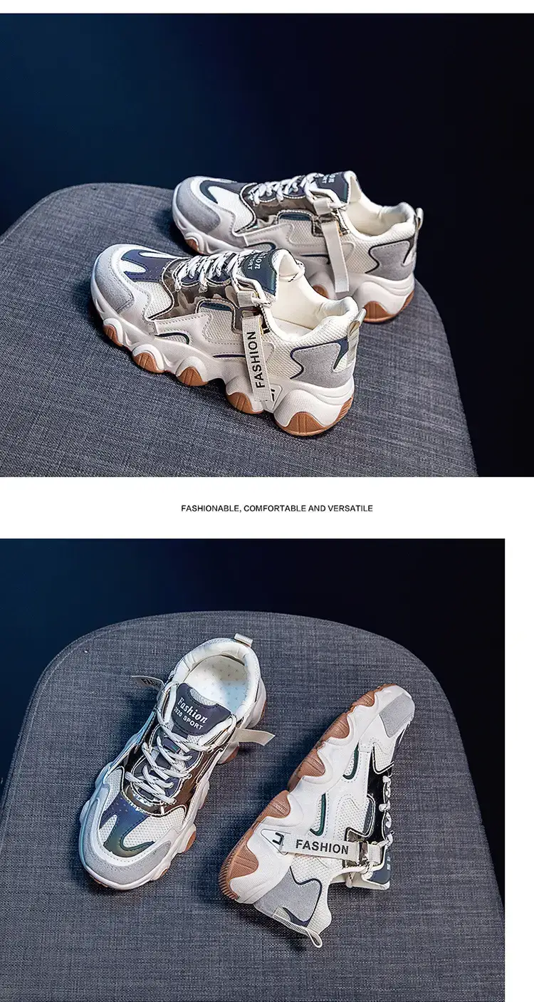 Women's White Casual Sneakers Spring Autumn 2025 — feature 19