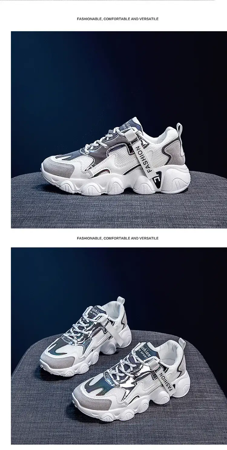 Women's White Casual Sneakers Spring Autumn 2025 — feature 20