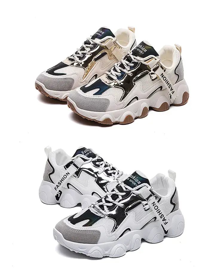 Women's White Casual Sneakers Spring Autumn 2025 — feature 24