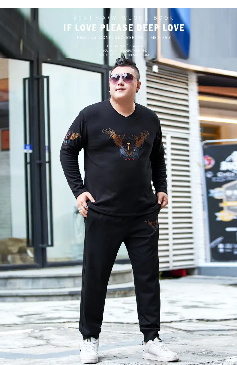 Men Black Graphic Long Sleeve T-Shirt Extra Large — feature 5