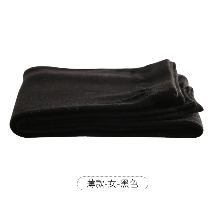 Men's Thin Grey Knit Trousers Warm Base Layer - Image 6