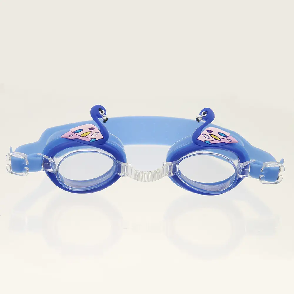 Factory direct selling hot children swimming goggles HD waterproof unicorn crab cartoon swimming goggles cute swimming glasses — feature 16