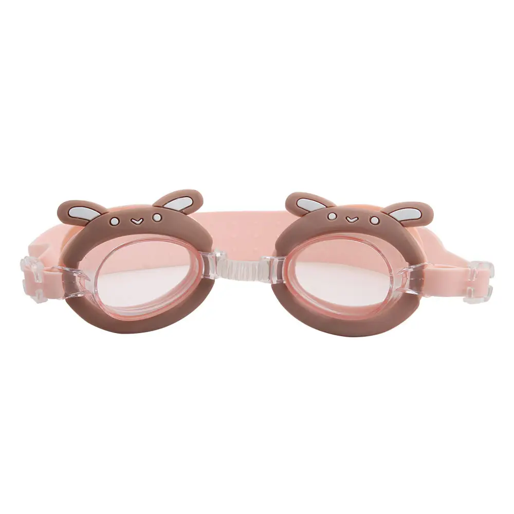 Factory direct selling hot children swimming goggles HD waterproof unicorn crab cartoon swimming goggles cute swimming glasses — feature 2