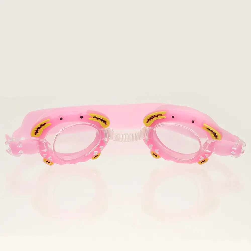 Factory direct selling hot children swimming goggles HD waterproof unicorn crab cartoon swimming goggles cute swimming glasses — feature 20