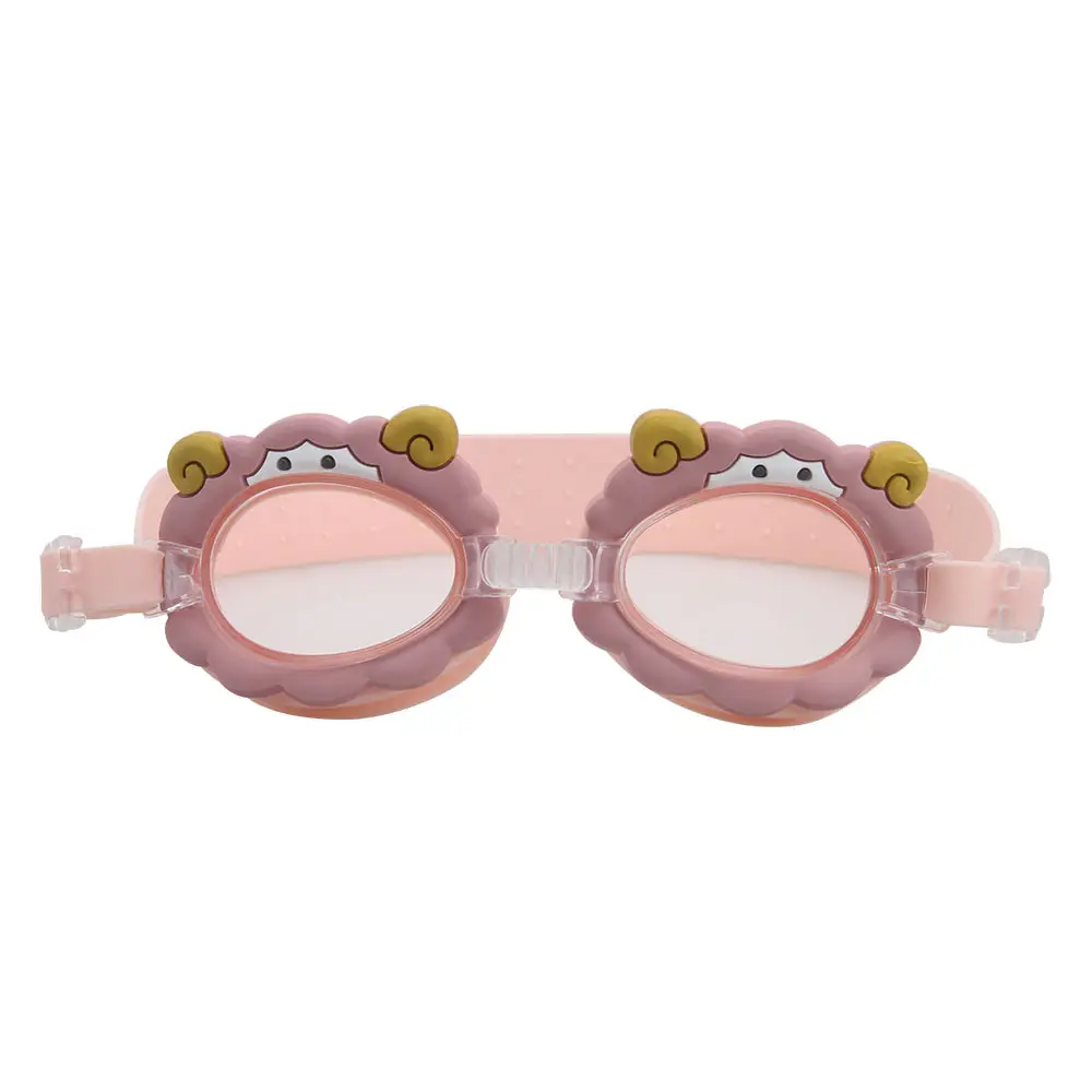 Factory direct selling hot children swimming goggles HD waterproof unicorn crab cartoon swimming goggles cute swimming glasses — feature 5