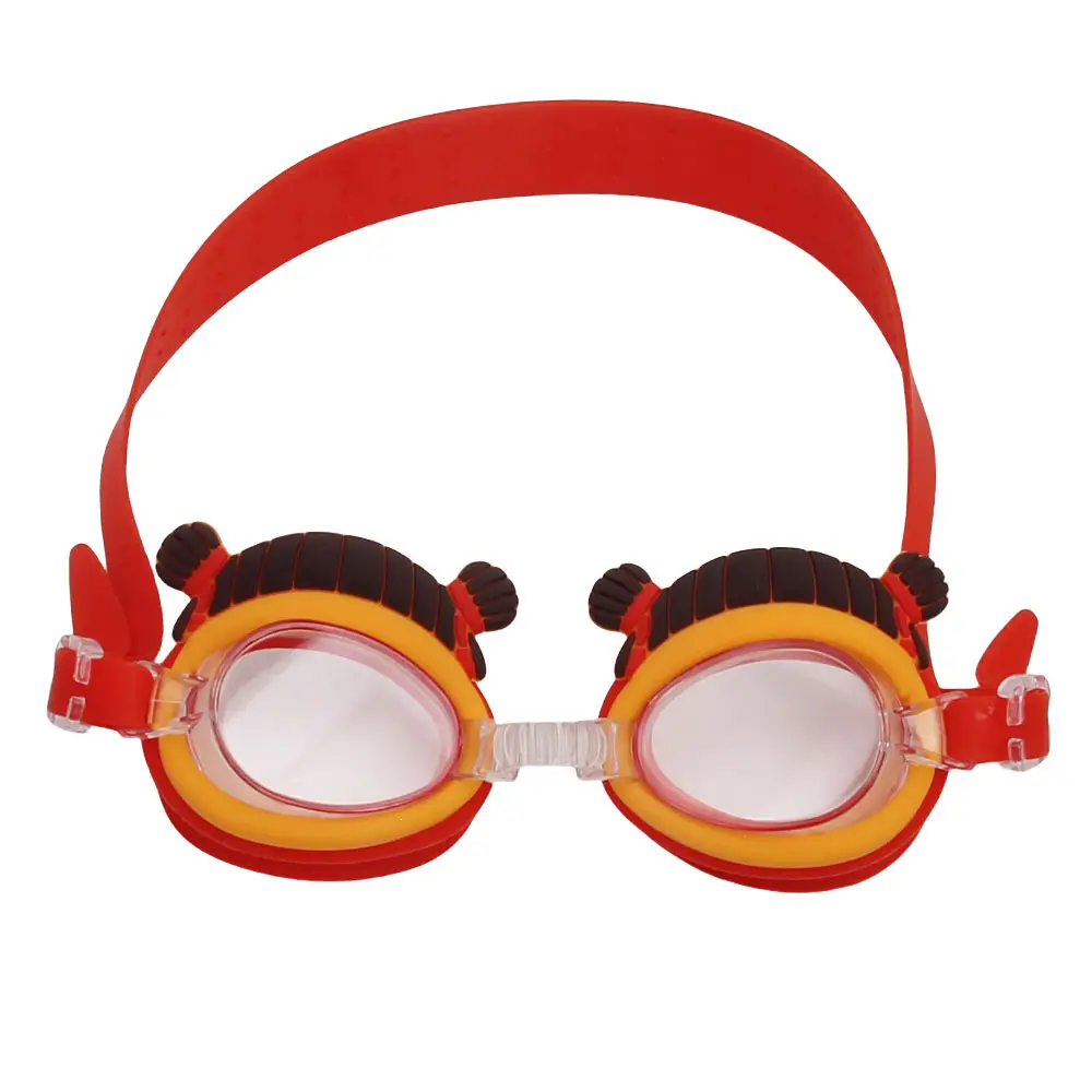 Factory direct selling hot children swimming goggles HD waterproof unicorn crab cartoon swimming goggles cute swimming glasses