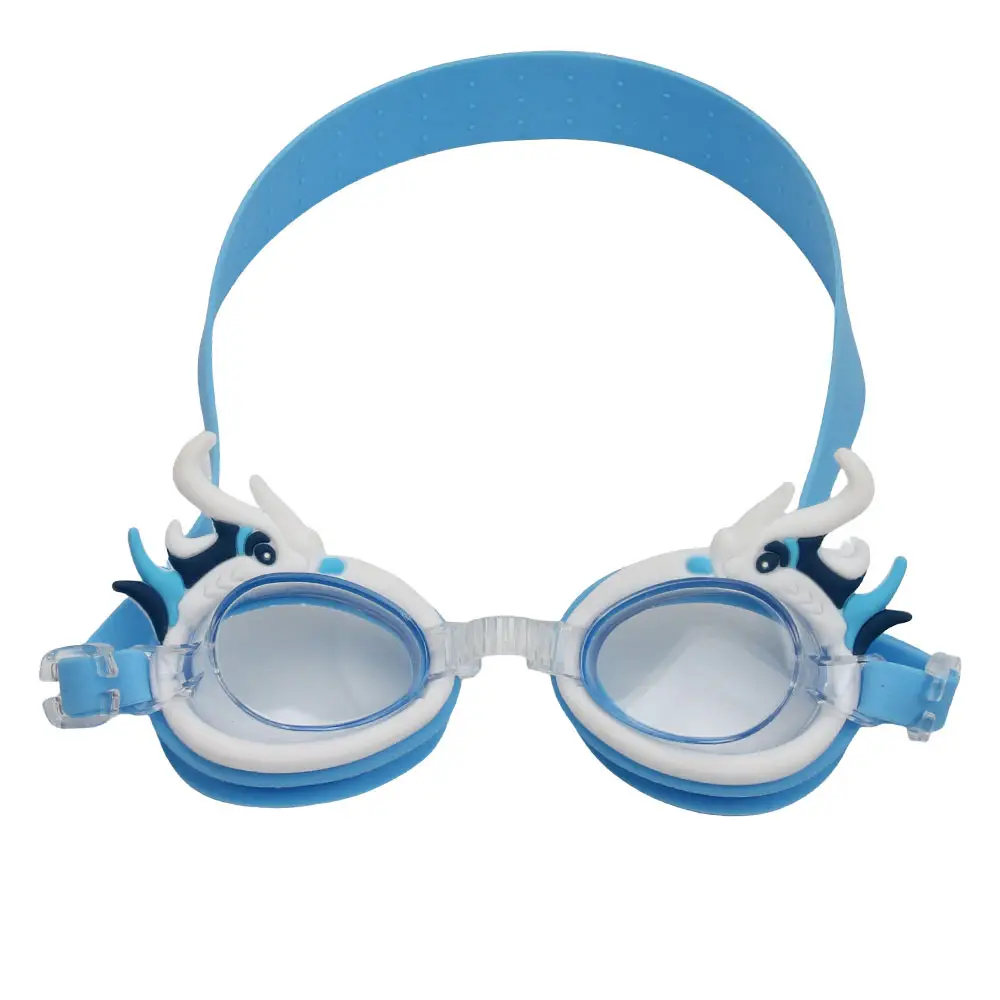 Factory direct selling hot children swimming goggles HD waterproof unicorn crab cartoon swimming goggles cute swimming glasses