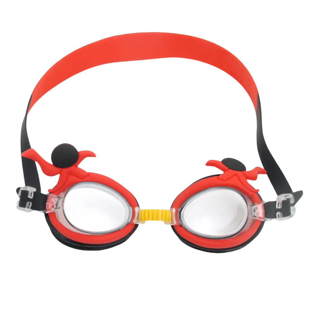 Factory direct selling hot children swimming goggles HD waterproof unicorn crab cartoon swimming goggles cute swimming glasses