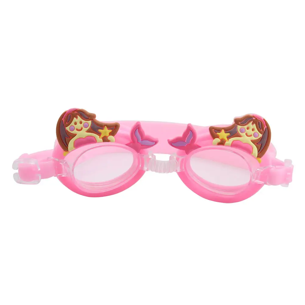 Factory direct selling hot children swimming goggles HD waterproof unicorn crab cartoon swimming goggles cute swimming glasses
