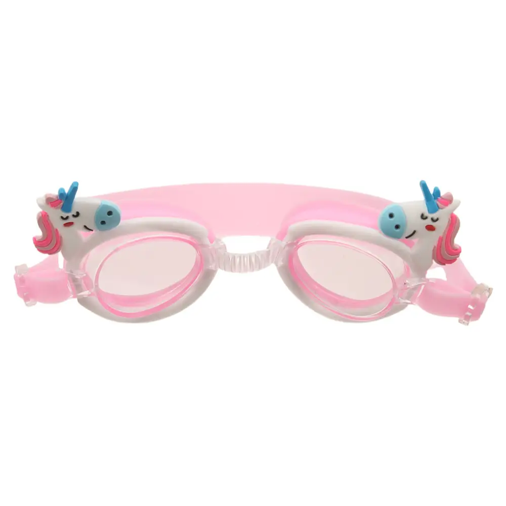 Factory direct selling hot children swimming goggles HD waterproof unicorn crab cartoon swimming goggles cute swimming glasses
