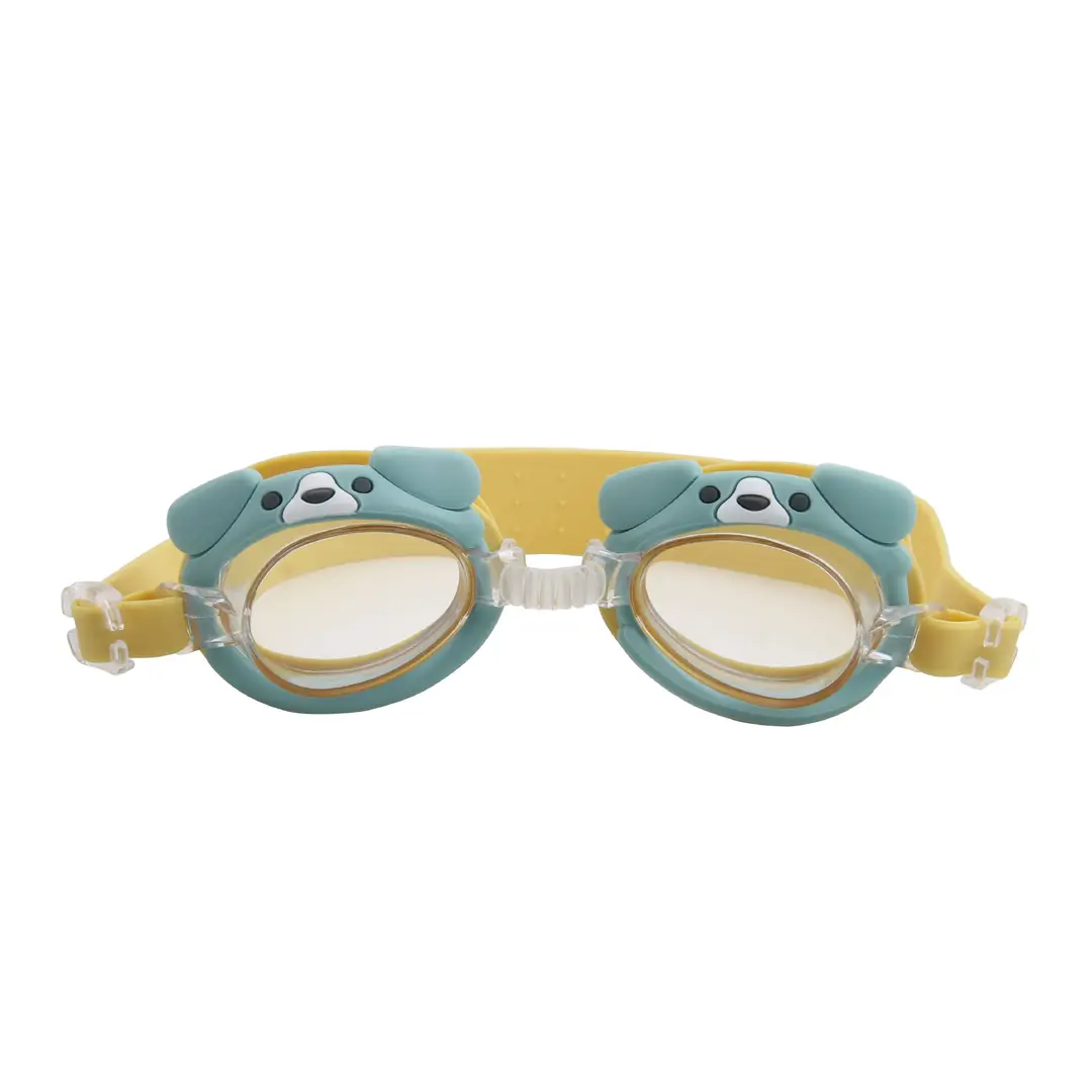 Factory direct selling hot children swimming goggles HD waterproof unicorn crab cartoon swimming goggles cute swimming glasses