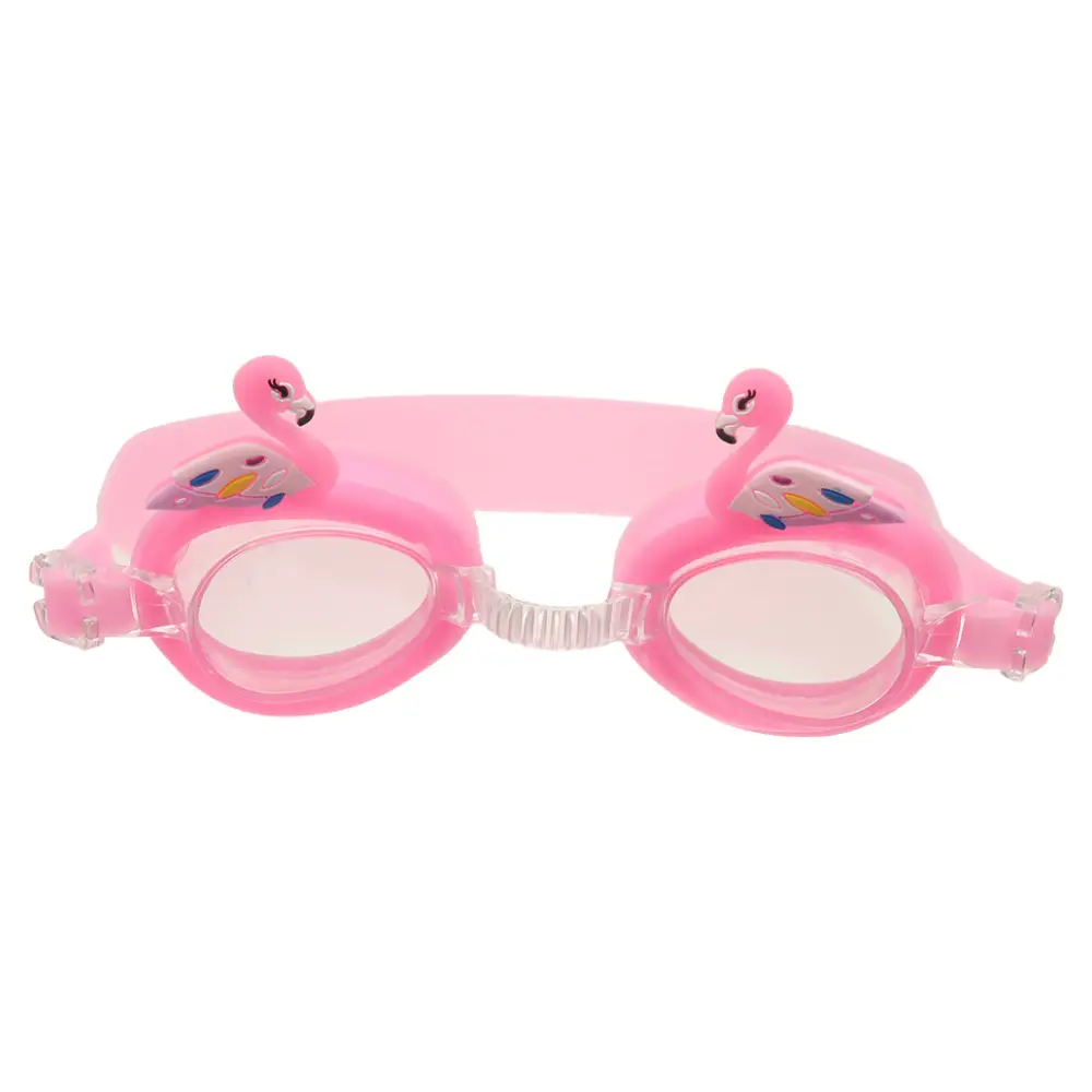 Factory direct selling hot children swimming goggles HD waterproof unicorn crab cartoon swimming goggles cute swimming glasses