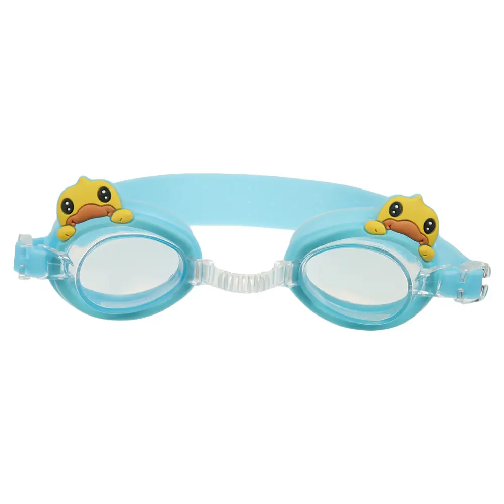 Factory direct selling hot children swimming goggles HD waterproof unicorn crab cartoon swimming goggles cute swimming glasses