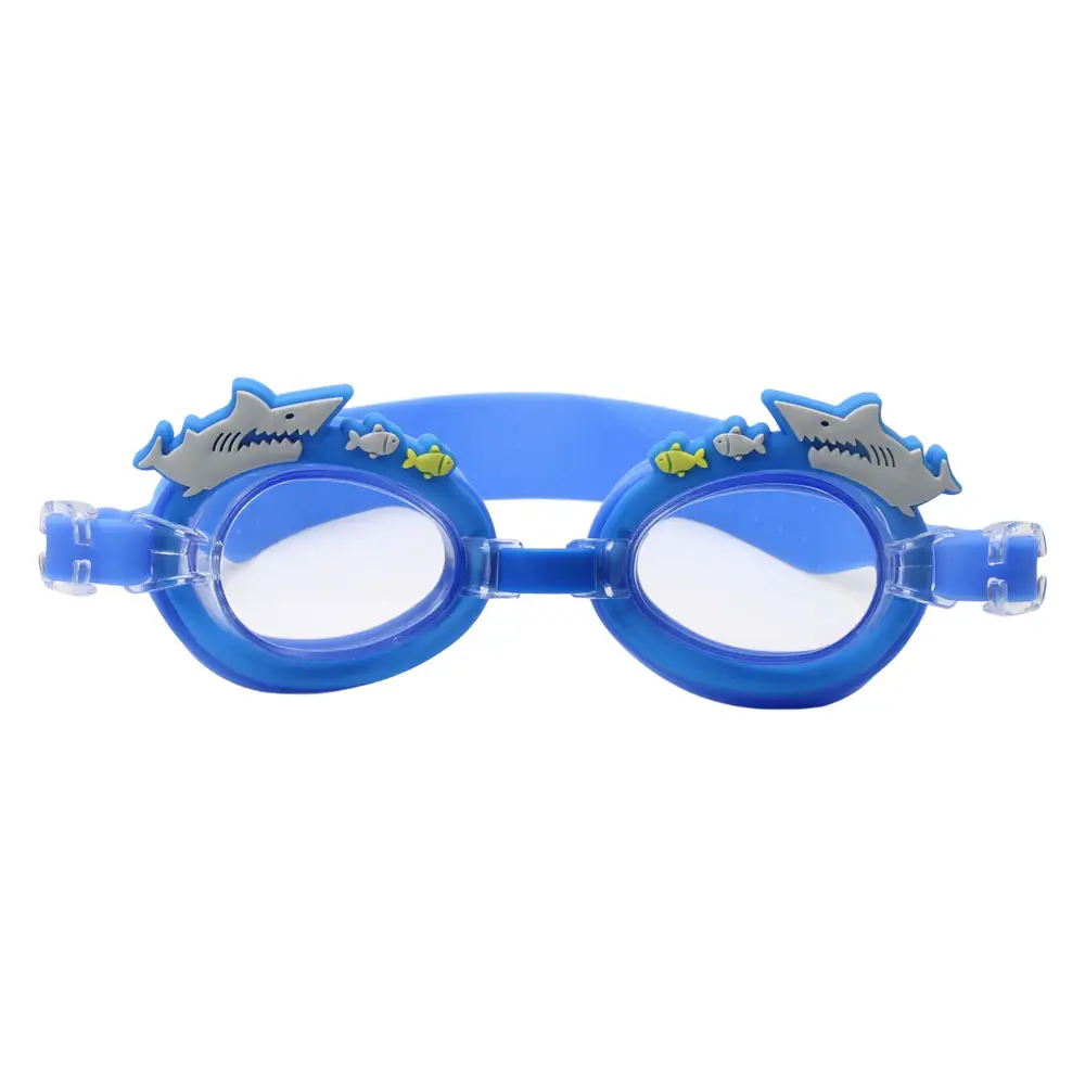 Factory direct selling hot children swimming goggles HD waterproof unicorn crab cartoon swimming goggles cute swimming glasses