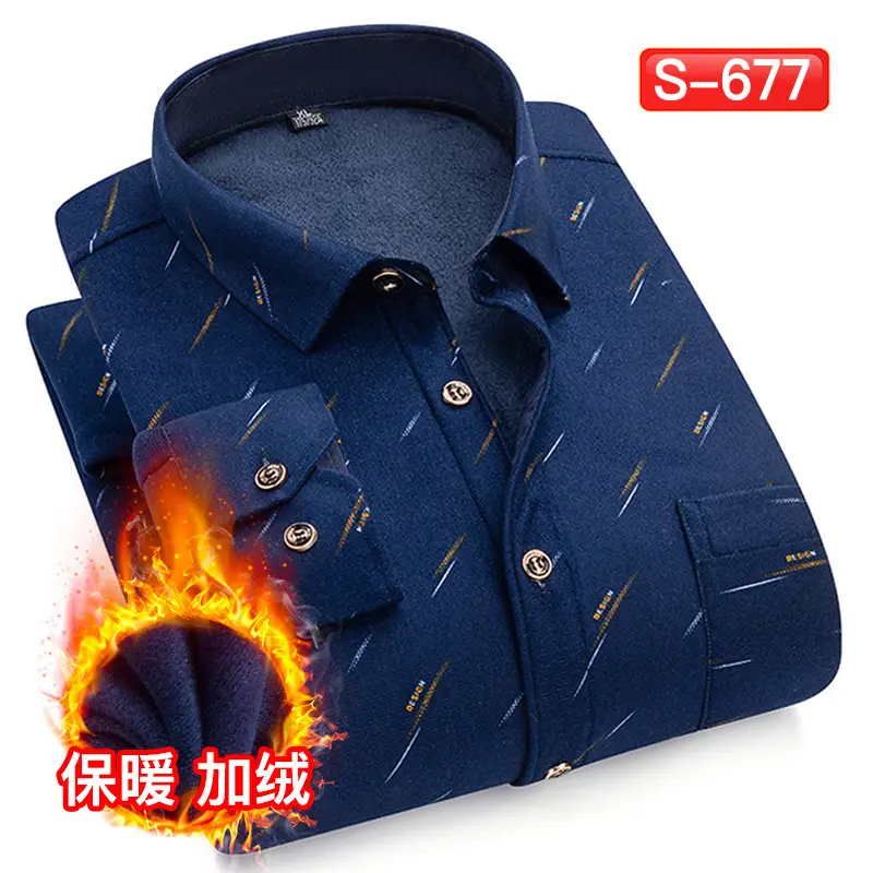 Men's Plaid Fleece Shirt Navy Blue Large - Image 33