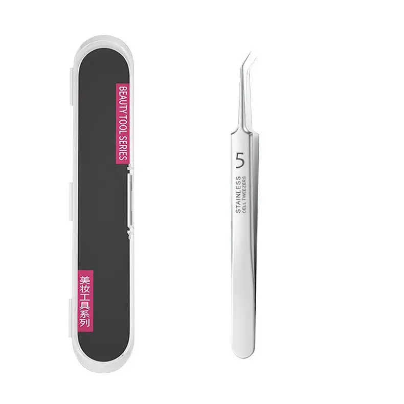 Stainless Steel Acne Clip Set Blackhead Removal Tweezers