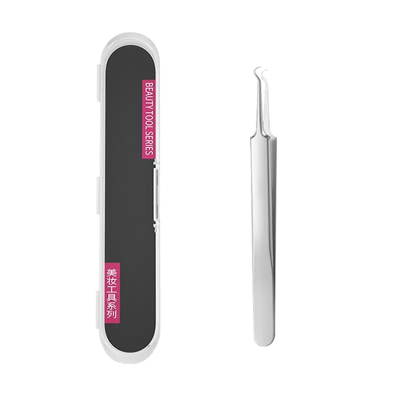 Stainless Steel Acne Clip Set Blackhead Removal Tweezers