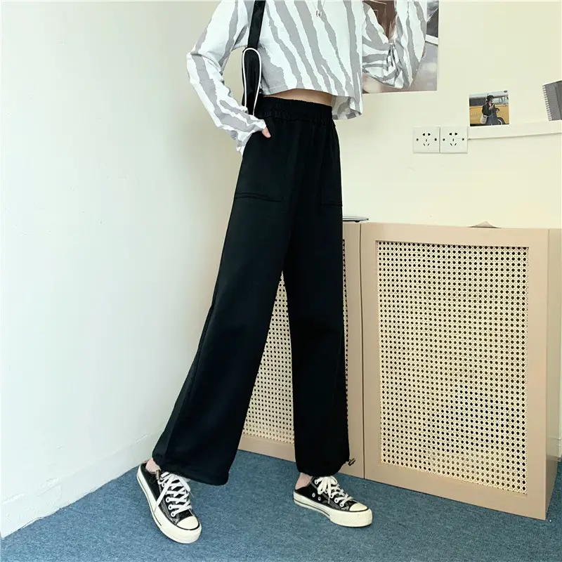 Women 2020 Fleece Pants Set Yellow 1950s — feature 11