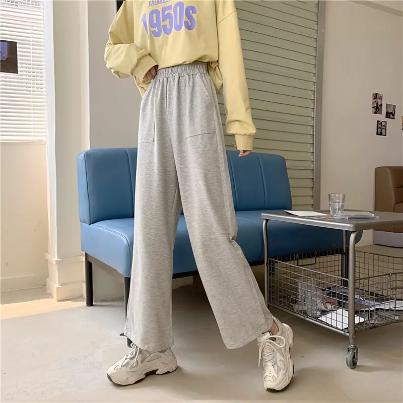 Women 2020 Fleece Pants Set Yellow 1950s — feature 19