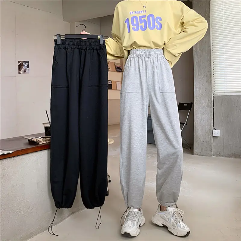 Women 2020 Fleece Pants Set Yellow 1950s — feature 3