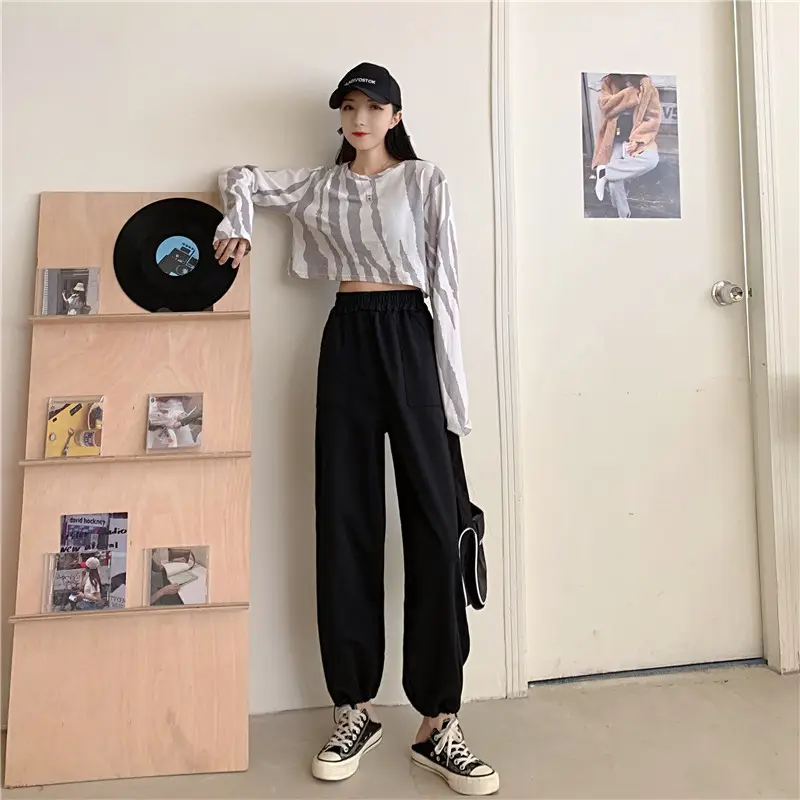 Women 2020 Fleece Pants Set Yellow 1950s — feature 4