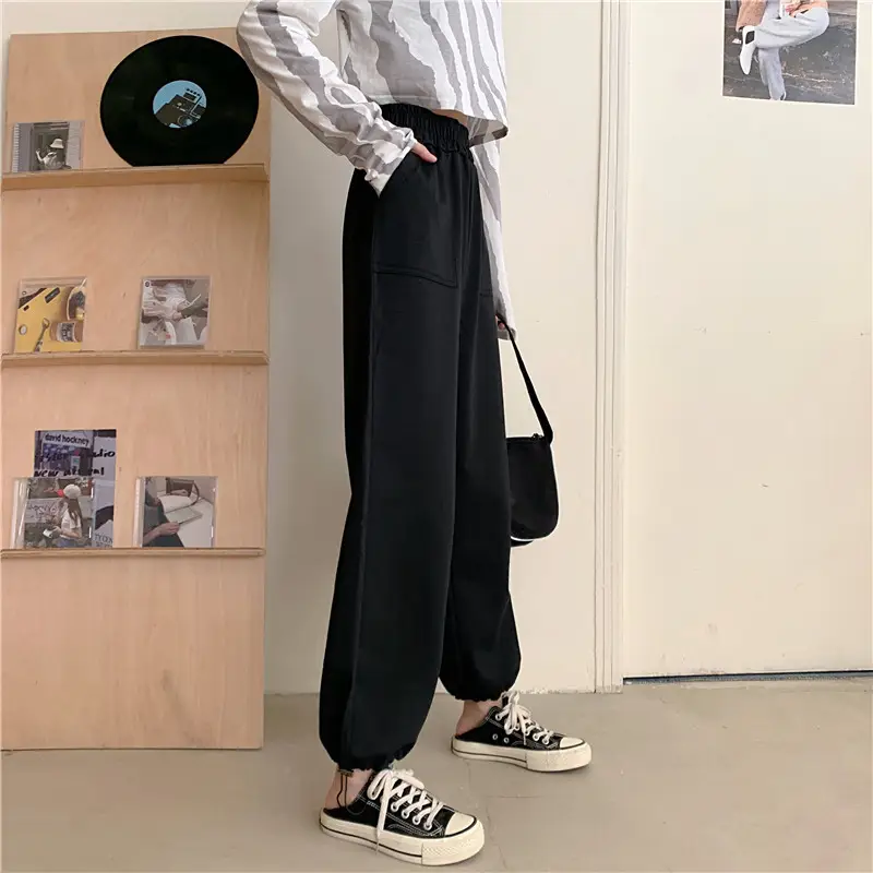 Women 2020 Fleece Pants Set Yellow 1950s — feature 7