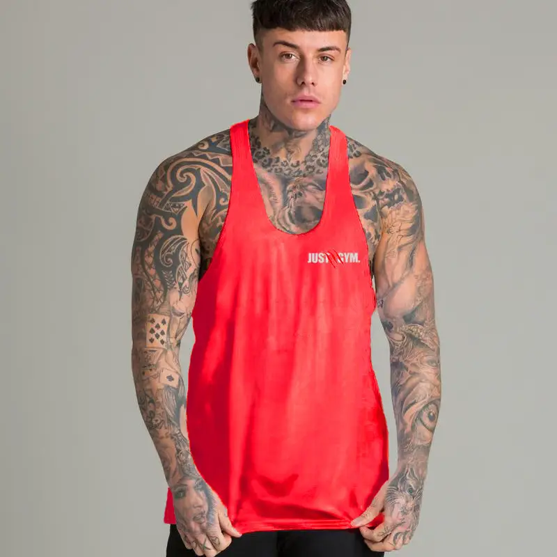 Red Sports Waistcoat Vest for Men