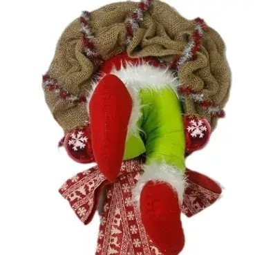 Christmas Wreath with Doll & Gloves Set