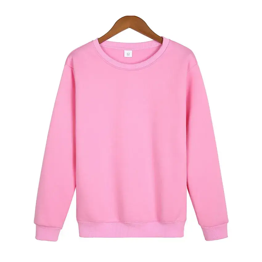 Men Navy Fleece Crewneck Sweatshirt Long Sleeve - Image 13