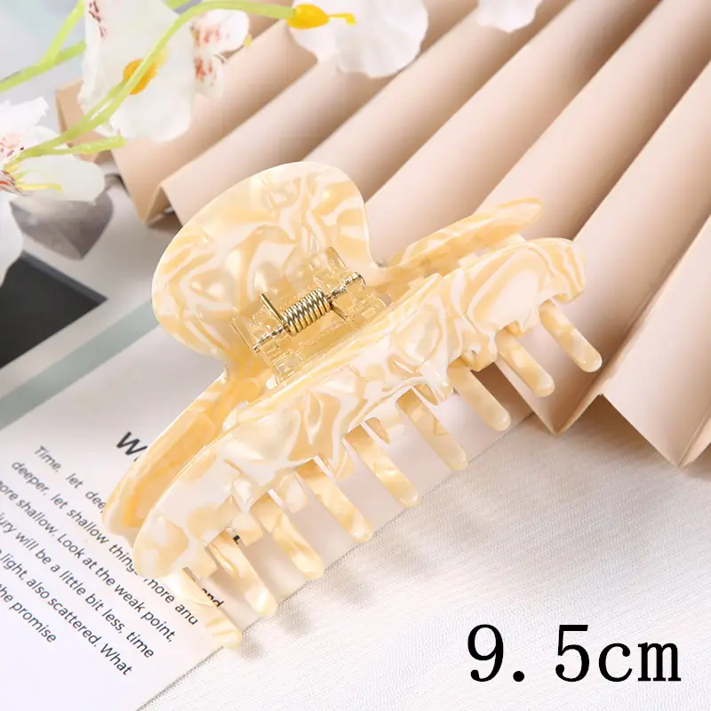 Korean Style Black White Acrylic Hair Grab Disc