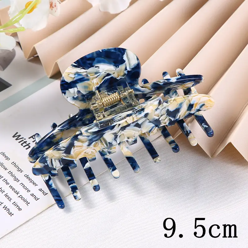 Korean Style Black White Acrylic Hair Grab Disc