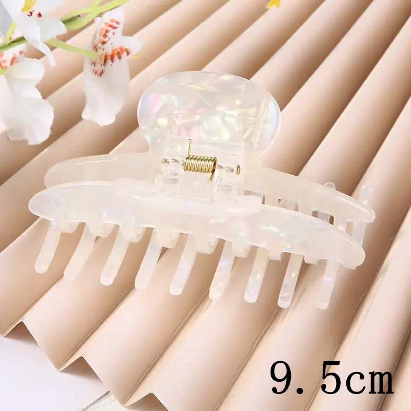 Korean Style Black White Acrylic Hair Grab Disc