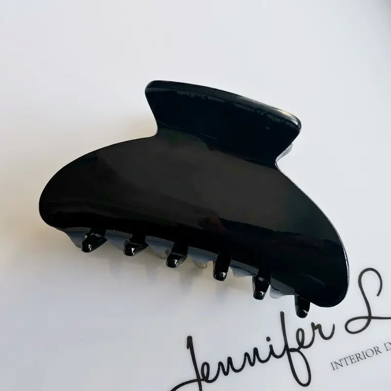 Korean Style Black White Acrylic Hair Grab Disc